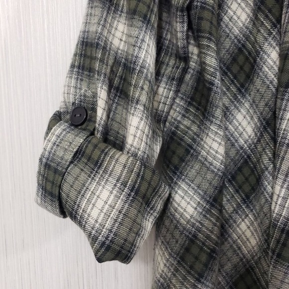 Billabong Live it up cardigan with tab sleeves and tassel fringe woman's size S - Picture 9 of 10